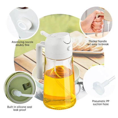 Dubbelzijdige Glas Olie Dispenser
